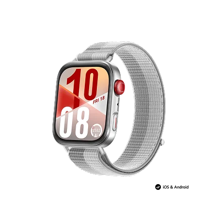 Сив часовник HUAWEI Watch Fit 4