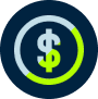 Dollar icon - Плащаш само за дните престой в чужбина